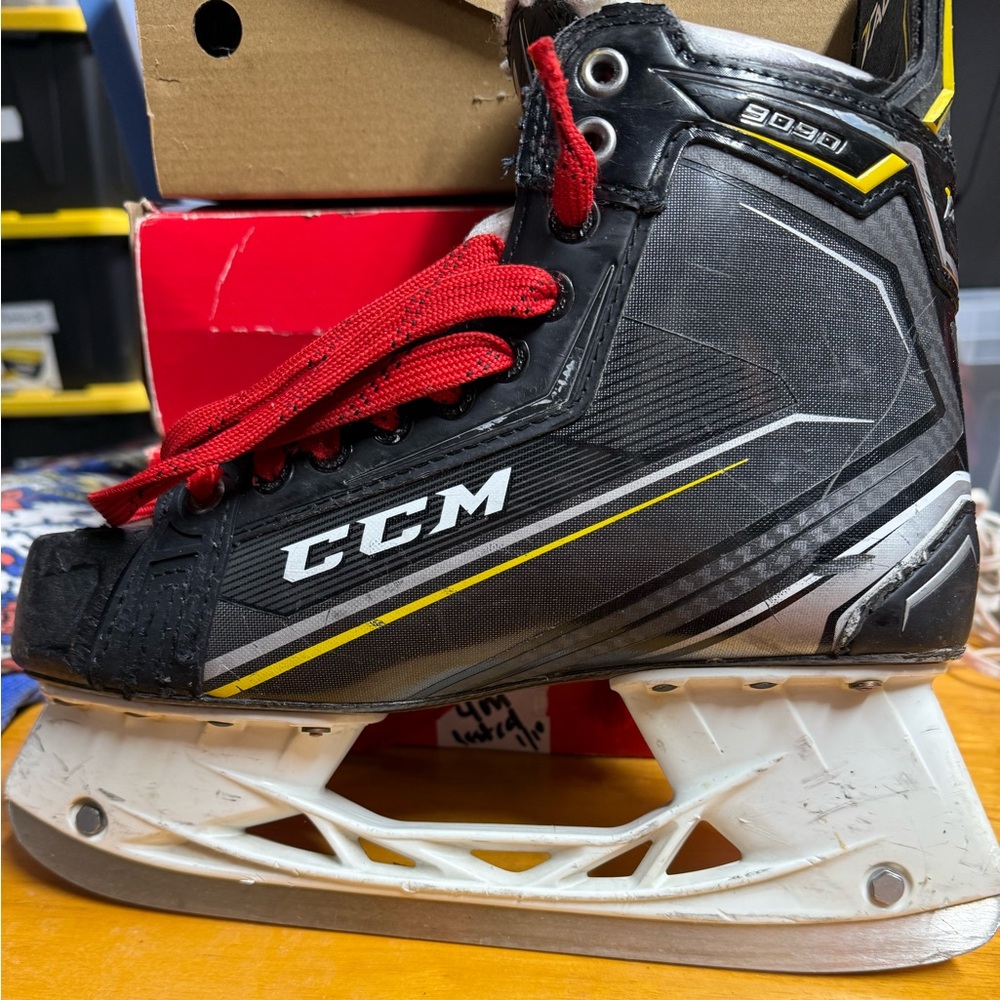 CCM Black and Yellow Hockey Skates